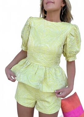 NEW CIEBON stella set in yellow